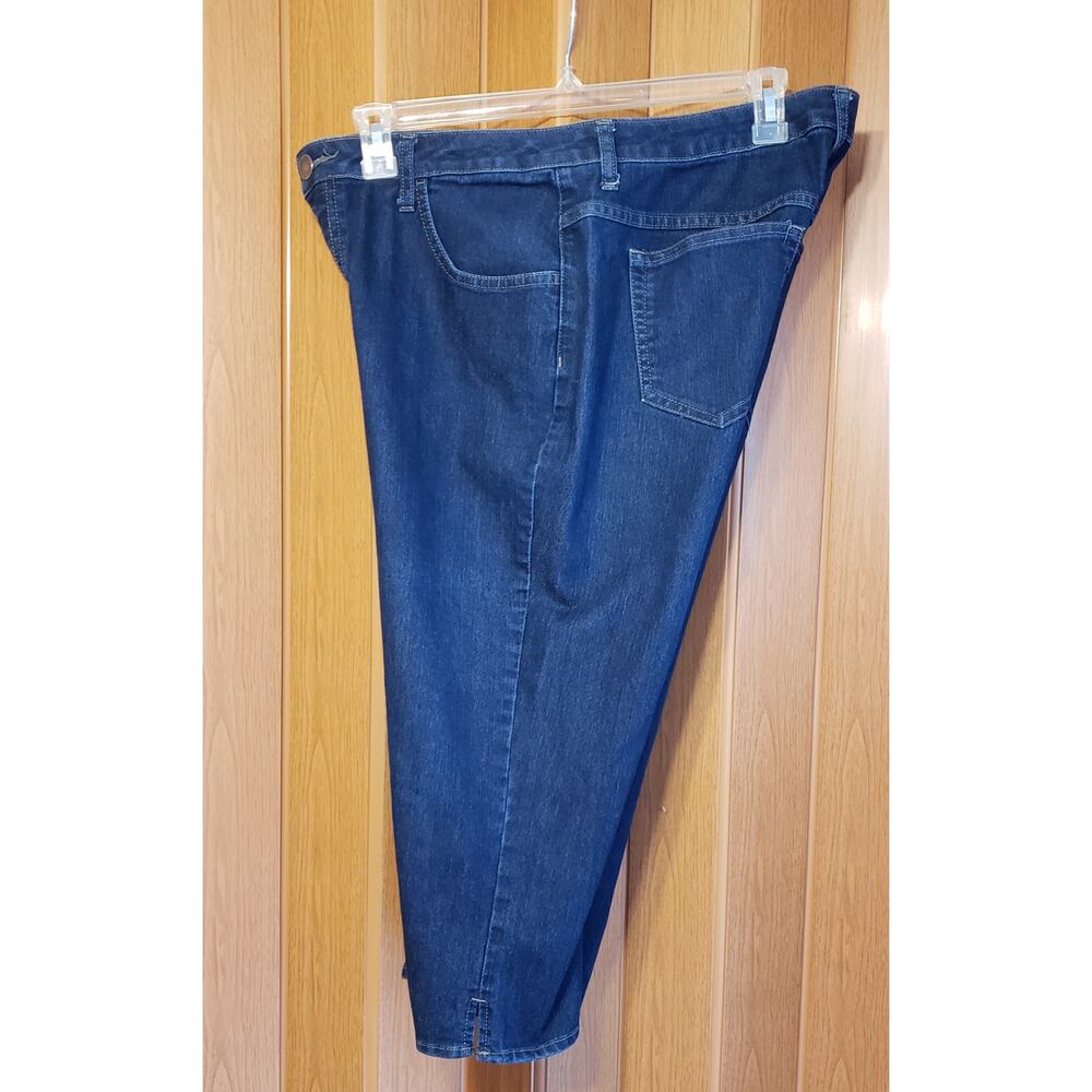 Riders by Lee size 16M dark blue Denim Capri